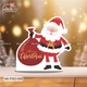 Standee Trang Trí Noel Ông Già Noel Tặng Quà Mẫu 1
