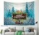 Tranh Vải Treo Tường Trang Trí Cây Thông Noel