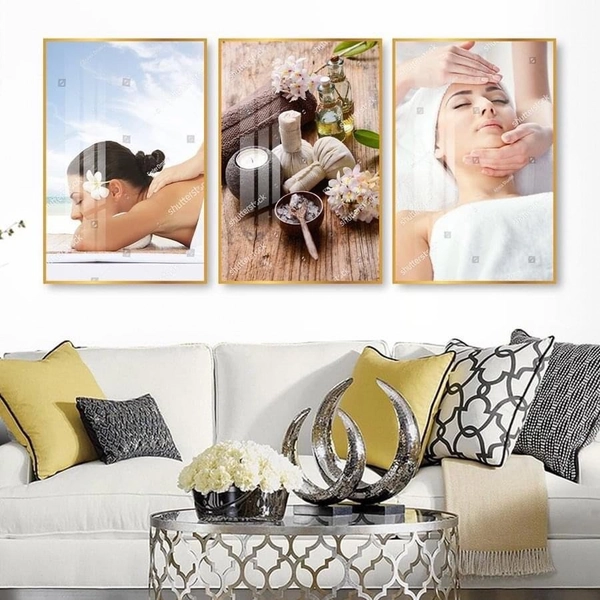 Tranh treo tường spa nghệ thuật thư giản 926