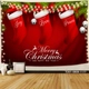Tranh Vải Treo Tường Trang Trí Noel Hình Chiếc Tất