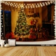 Tranh Vải Treo Tường Trang Trí Cây Thông Noel Mẫu 11