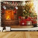 Tranh Vải Treo Tường Trang Trí Cây Thông Noel Mẫu 14