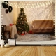 Tranh Vải Treo Tường Trang Trí Cây Thông Noel Mẫu 15