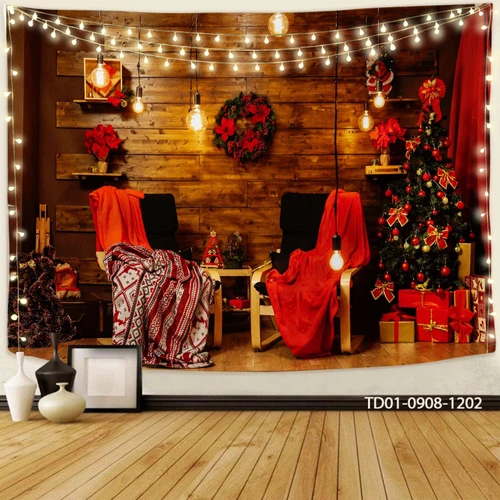 Tranh Vải Treo Tường Trang Trí Noel Mẫu 11