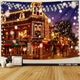Tranh Vải Treo Tường Trang Trí Noel Ngôi Nhà Trong Tuyết Mẫu 6