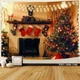Tranh Vải Treo Tường Trang Trí Noel Chiếc Tất Giáng Sinh