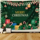 Tranh Vải Treo Tường Trang Trí Noel Merry Christmas Mẫu 5