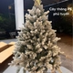Cây thông PE phủ tuyết - Cây tự động