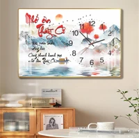 Tranh Đồng Hồ Thư Pháp Nhớ Ơn Thầy Cô Tặng Ngày Nhà Giáo Việt Nam 20-11