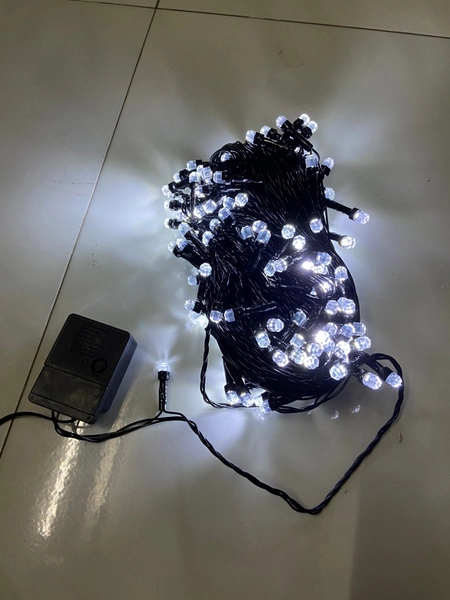 Dây đèn LED kim cương 35-37m nháy nhiều chế độ mẫu 023