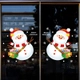 Decal tĩnh điện 2 mặt trang trí noel người tuyết vui nhộn