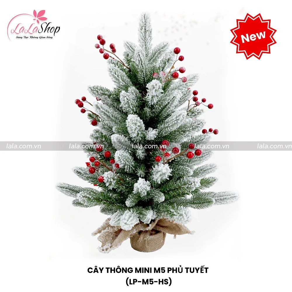 Cây Thông Noel Mini M5 Phủ Tuyết
