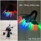 Dây Đèn Led 4m Trang Trí Noel Nhiều Màu