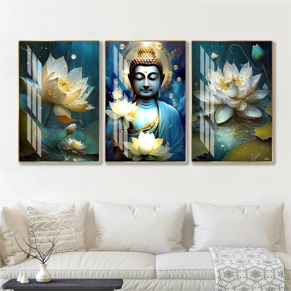 Tranh Treo Tường Hoa Sen Phật Giáo