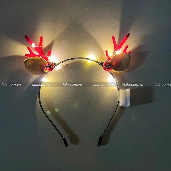 Băng đô sừng tuần lộc nhiều mẫu xinh xắn (giao ngẫu nhiên)