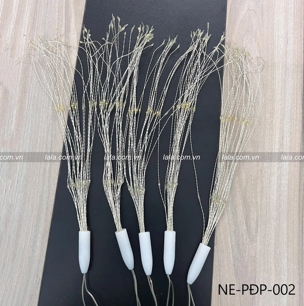 Đèn pháo hoa 3 tầng đủ màu 9 chế độ nháy trang trí noel, tết dùng điện