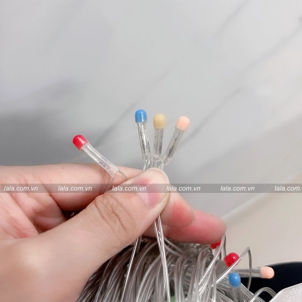 Dây đèn LED 10m siêu sáng có mối nối nháy nhiều chế độ mẫu 025