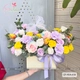 Giỏ hoa hồng sáp thơm quà tặng 20.11 mẫu 858