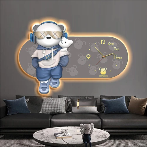 Tranh đèn tráng gương phòng khách hiện đại mẫu 251