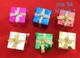 Set 6 Hộp Quà Trang Trí Noel Nhiều Màu
