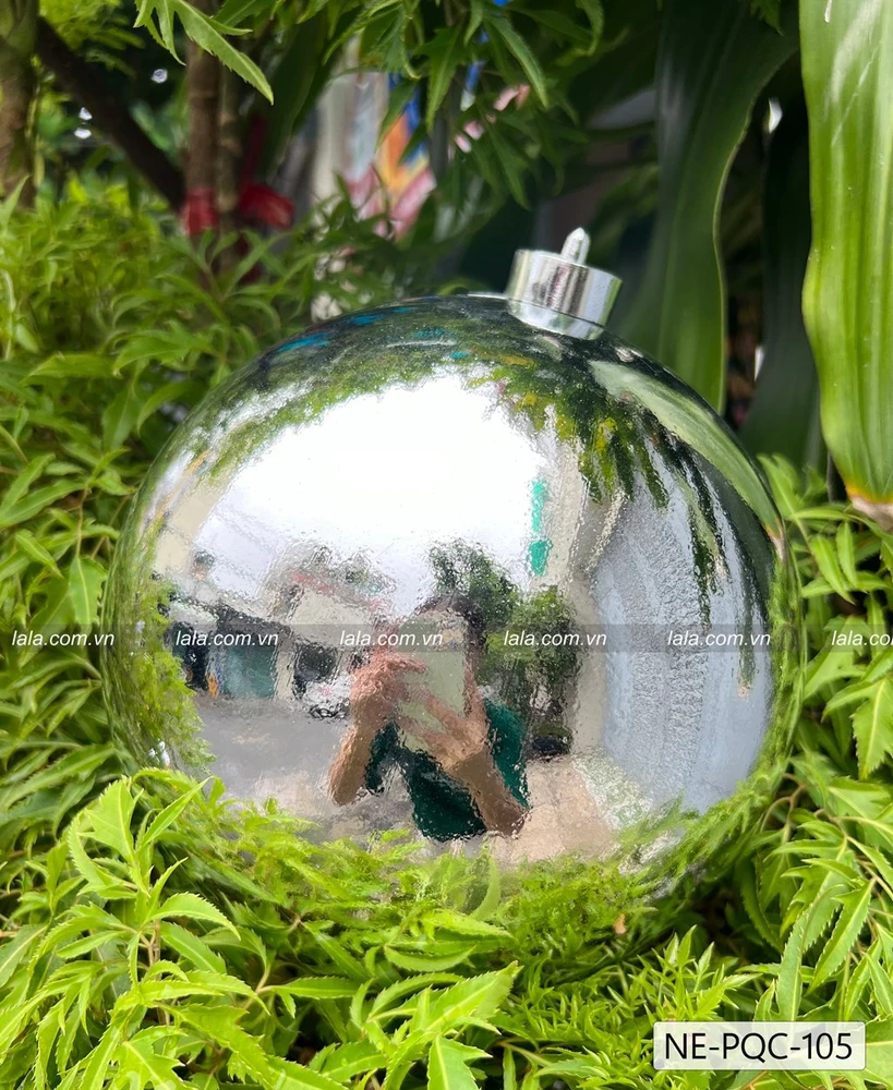 Châu Bóng 20cm Trang Trí Cây Thông Noel