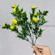 Cành chanh vàng có lá phụ kiện trang trí tiểu cảnh tết mẫu 1367