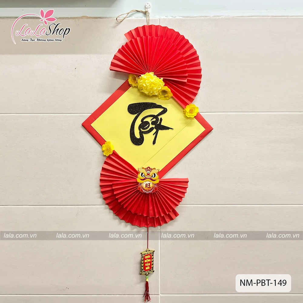 Liễn quạt tết xuân Giáp Thìn Tài Lộc