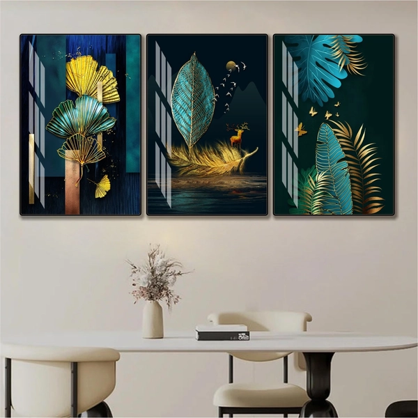 Tranh treo tường nghệ thuật tối giản mẫu 683