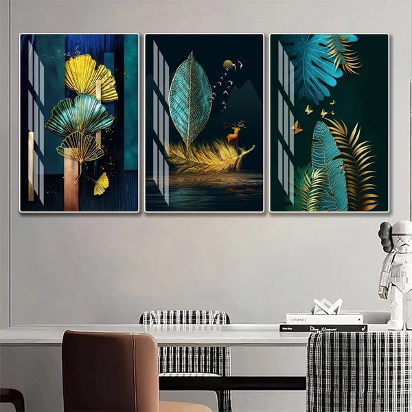 Tranh treo tường nghệ thuật tối giản mẫu 683