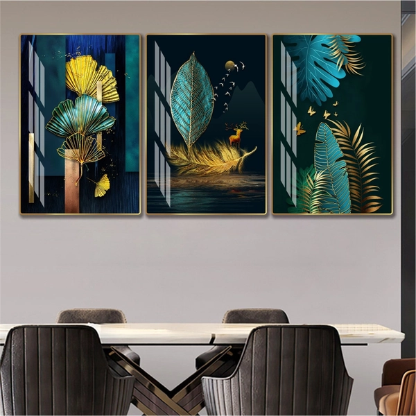 Tranh treo tường nghệ thuật tối giản mẫu 683