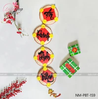 Dây mẹt tết câu chúc An khang thịnh vượng trang trí tết mẫu 159