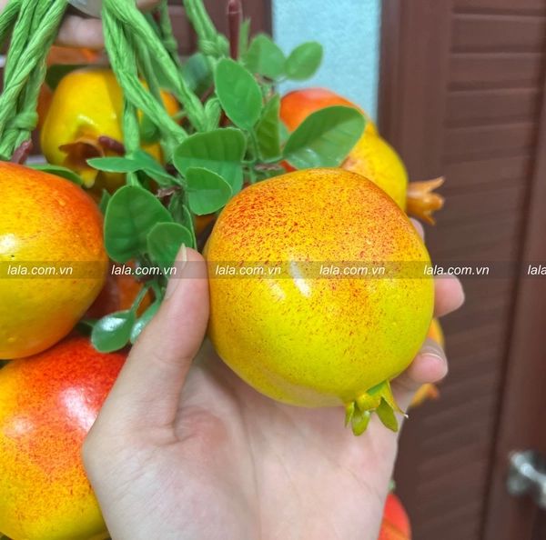 Dây quả lựu giả trang trí