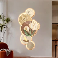 Tranh Đèn Led Tráng Gương Pha Lê nghệ thuật đơn giản 279