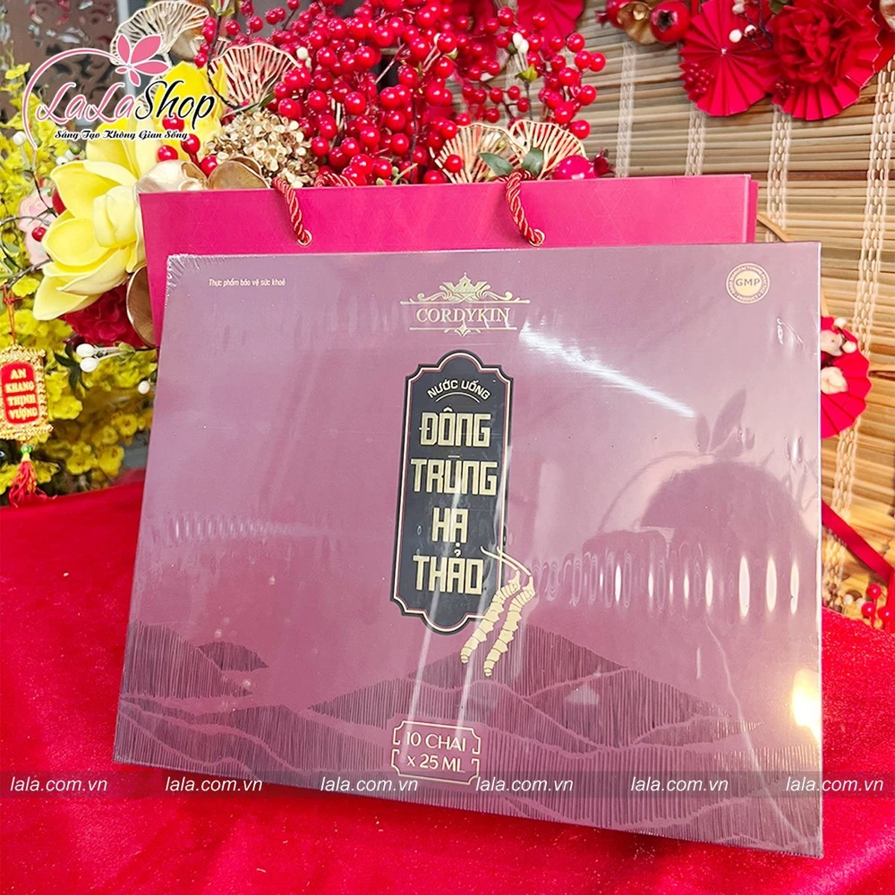 Hộp Quà Tết Đông Trùng Hạ Thảo Thượng Hạng