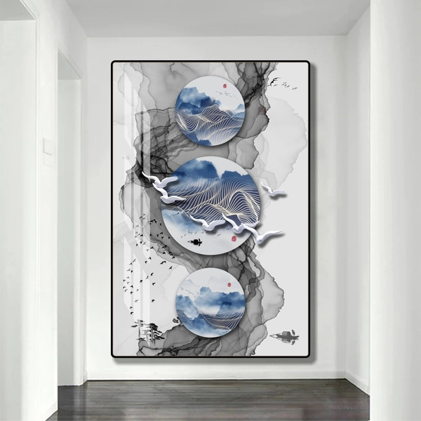 Tranh treo tường nghệ thuật trừu tượng mẫu 705