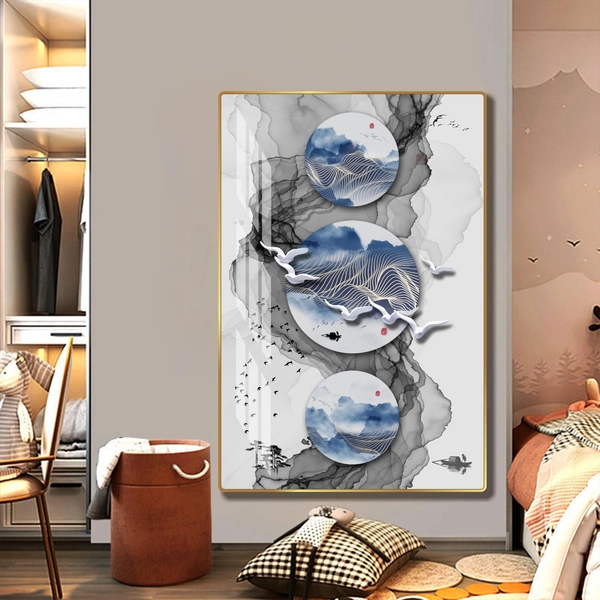 Tranh treo tường nghệ thuật trừu tượng mẫu 705