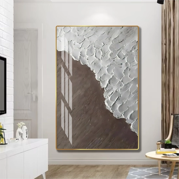 Tranh treo tường phong cảnh biển nghệ thuật tối giản