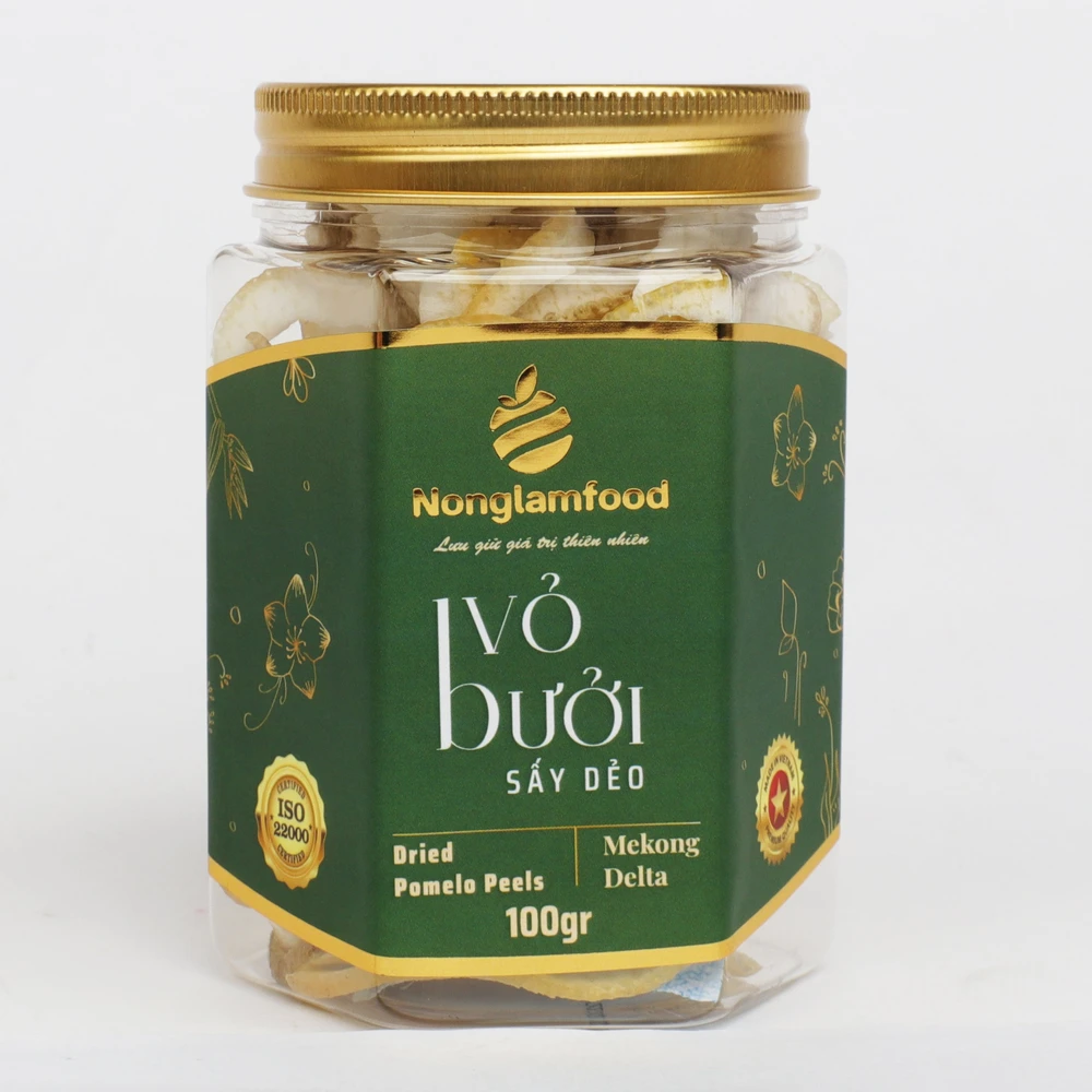 Vỏ bưởi sấy dẻo 100g