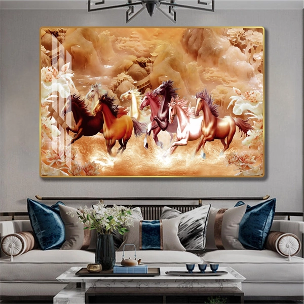 Tranh treo tường mã đáo thành công 8