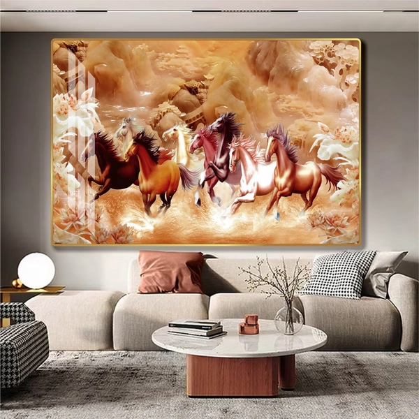 Tranh treo tường mã đáo thành công 8