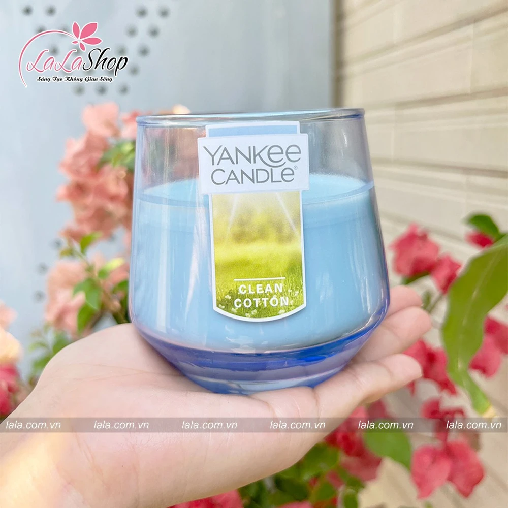 Nến Thơm CLEAN COTTON (MÀU XANH BIỂN)