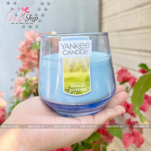 Nến Thơm CLEAN COTTON (MÀU XANH BIỂN)
