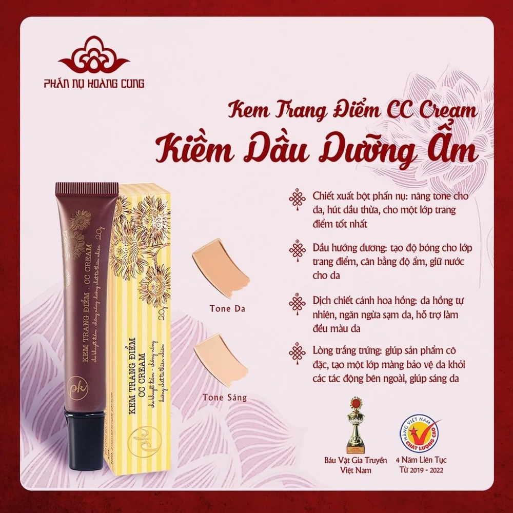 Quà tặng kem trang điểm CC Cream