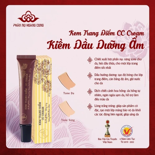 Quà tặng kem trang điểm CC Cream