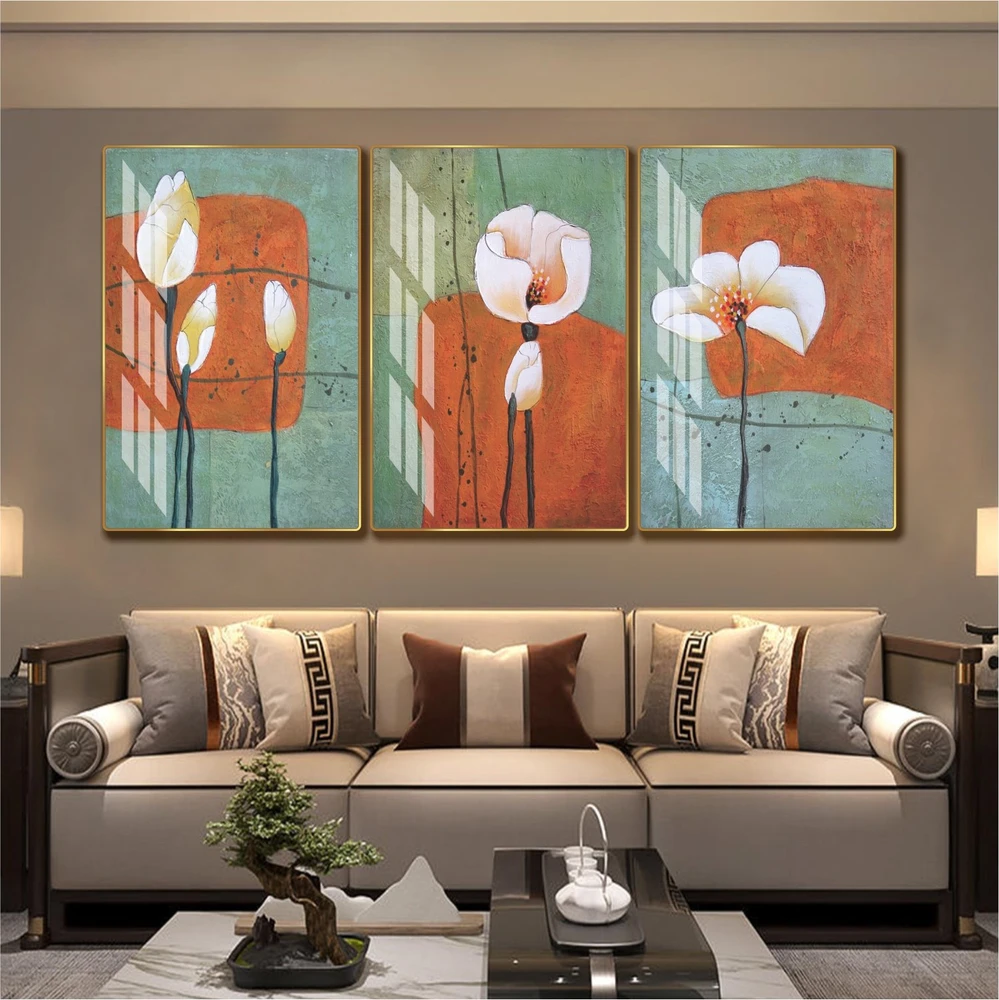 Tranh hoa treo tường nghệ thuật cổ điển mẫu 998