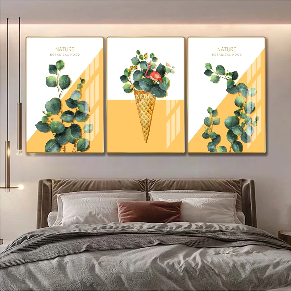 Tranh treo tường nghệ thuật thiên nhiên tối giản mẫu 997