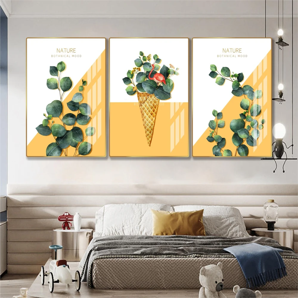 Tranh treo tường nghệ thuật thiên nhiên tối giản mẫu 997