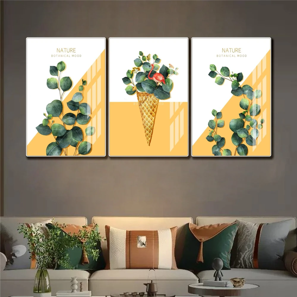 Tranh treo tường nghệ thuật thiên nhiên tối giản mẫu 997