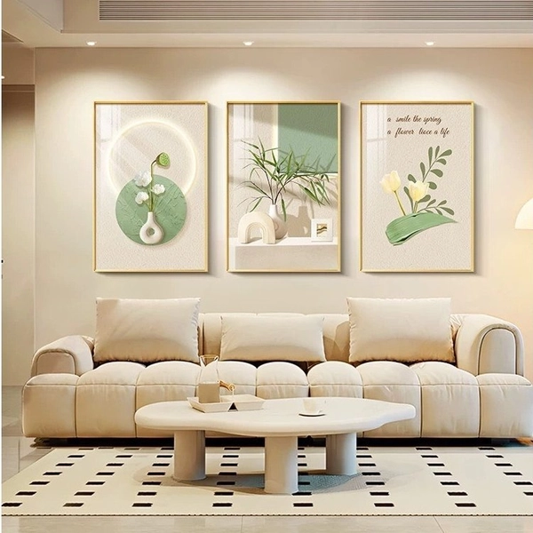 Tranh Treo Tường Bình Hoa Nghệ Thuật Mẫu 19