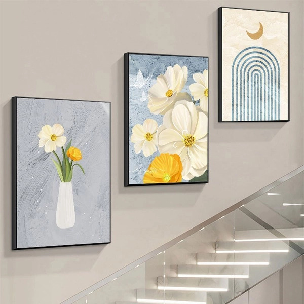 Tranh Treo Tường Bình Hoa Nghệ Thuật Mẫu 19